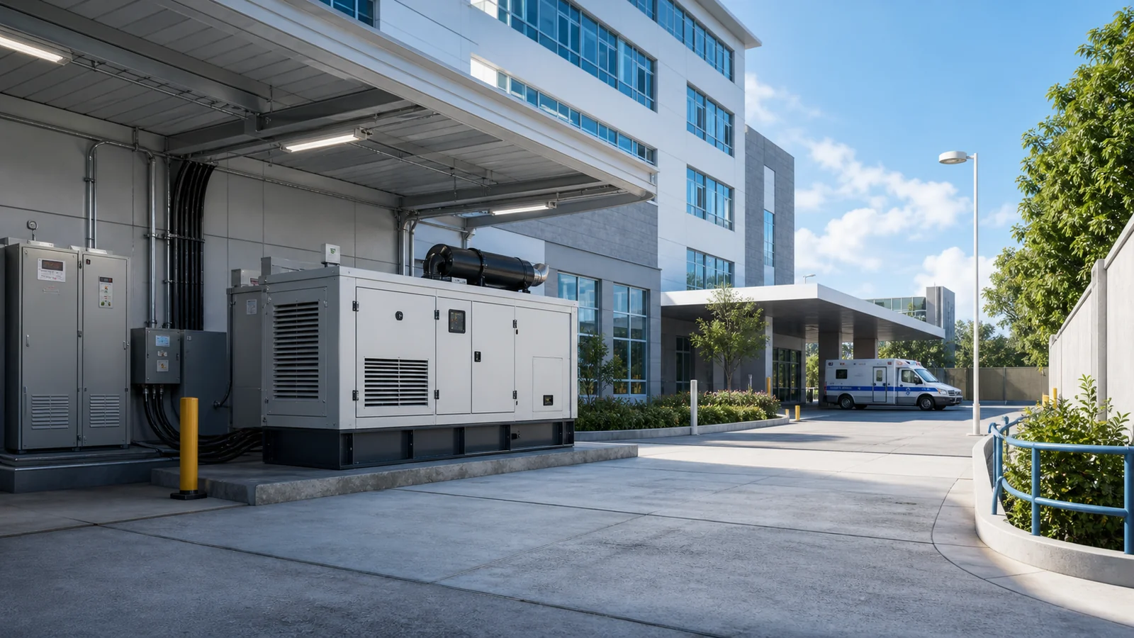 Hospital backup power case review
