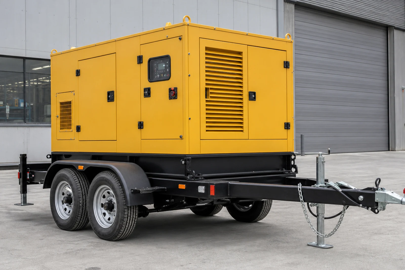 300 kW Cummins Tandem-Axle Trailer Diesel Generator