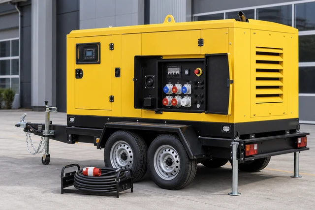 Grupo remolcable Weichai de 800 kW con ejes pesados