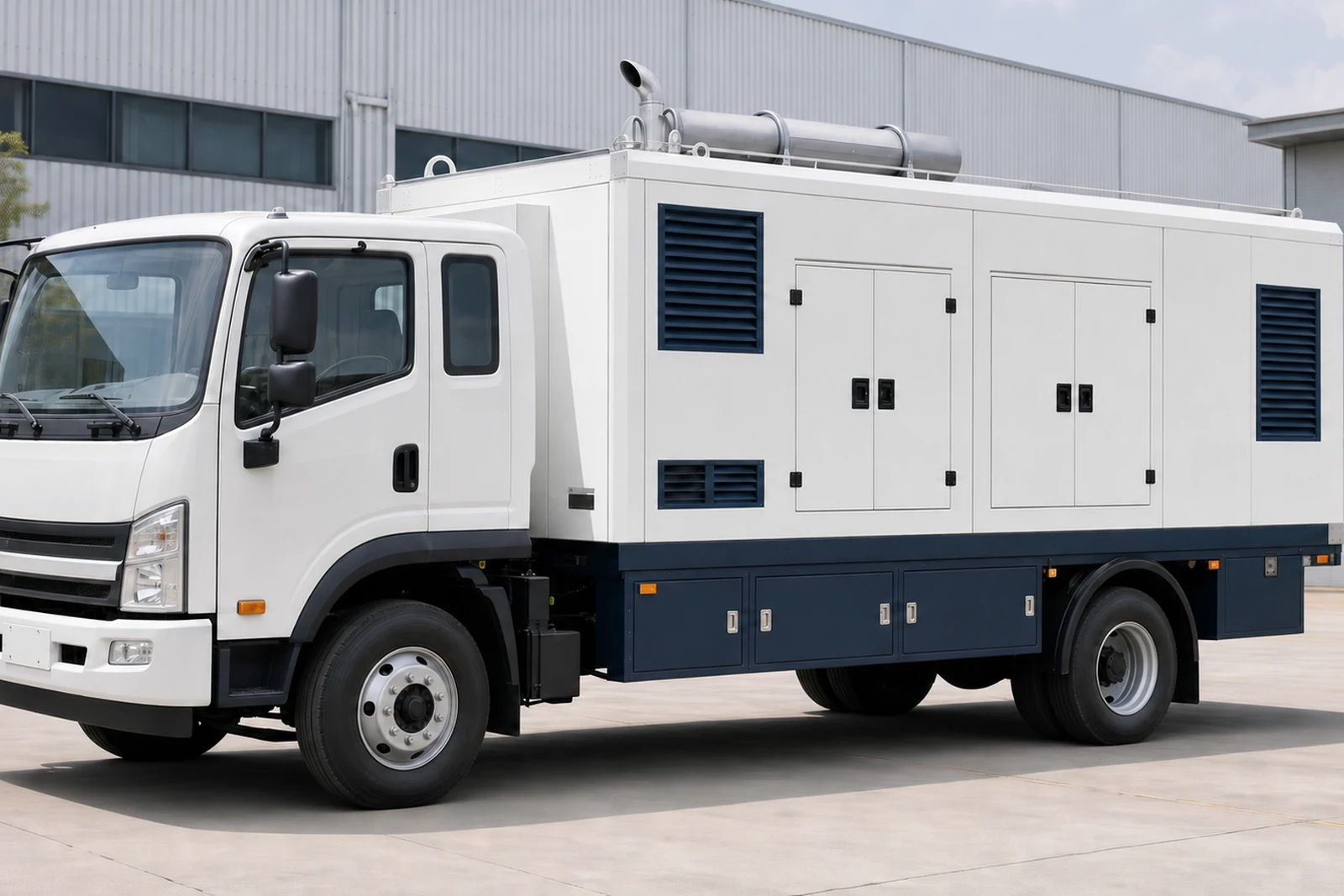 400 kW Vehicle-Mounted Mobile Power Station with Integrated Distribution