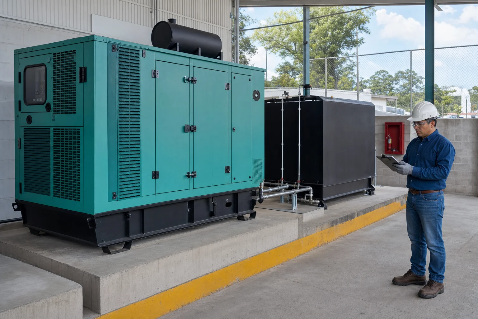 How Should Fuel Leaks, Refueling and Fire Risk Be Controlled Around a Generator?