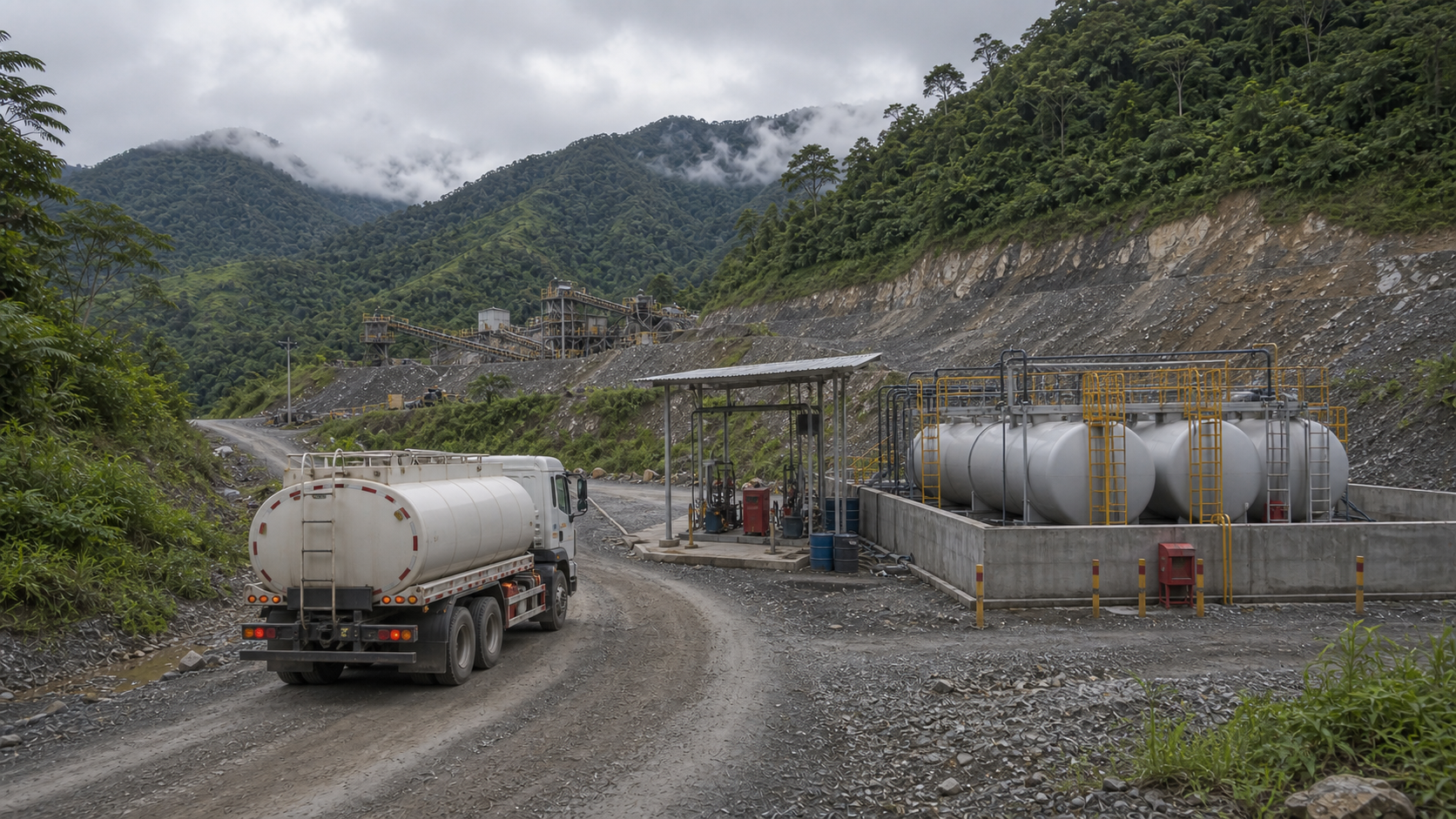 Control del consumo de combustible de generación de energía diésel en minas remotas Escenarios de problemas en sitio