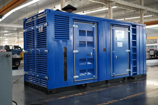 1000kW Cummins blue container unit