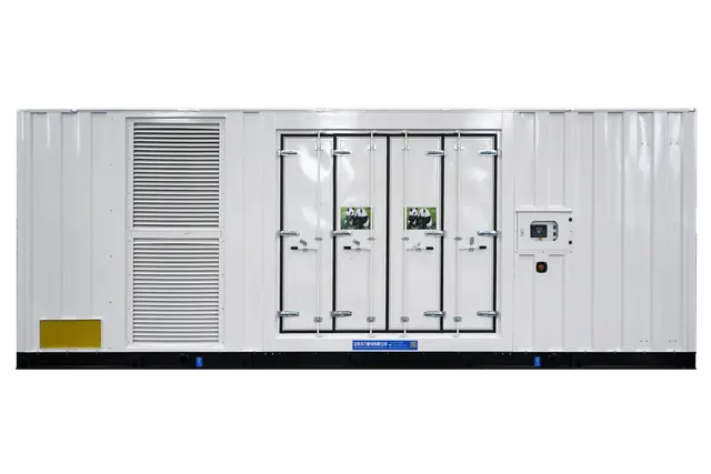 Diagrama de configuración 2 de la unidad contenedora blanca de 1350kW