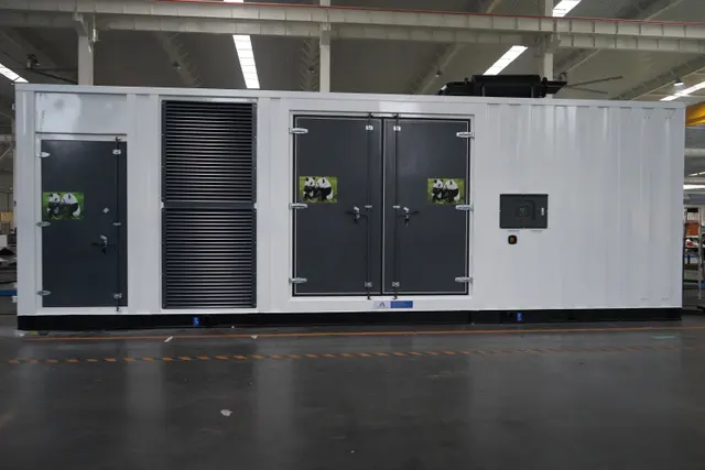 1500kW Weichai equipped with Stanford container unit