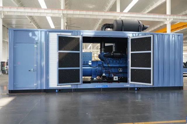 1600kW Yuchai equipped with Inge blue container unit configuration diagram 2