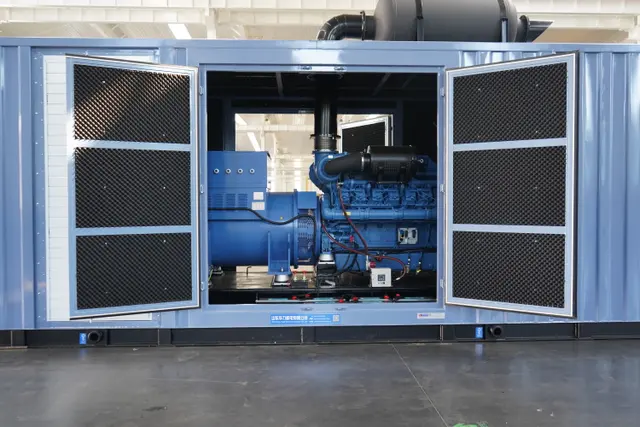 1600kW Yuchai equipped with Inge blue container unit configuration diagram 3