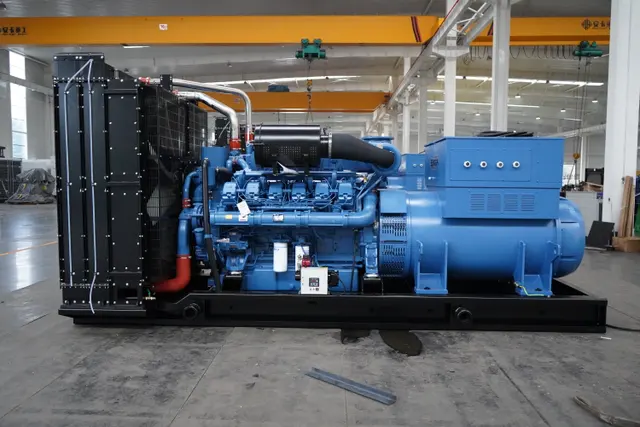 1200kW Yuchai equipped with Inge open frame unit
