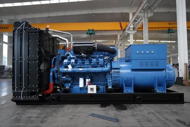 Yuchai de 1200kW equipado con diagrama de configuración 2 de la unidad de marco abierto Inge