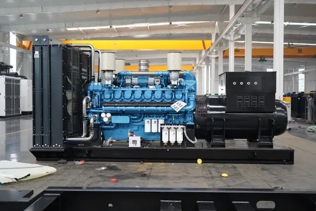 1500kW Weichai equipped with Inge open frame unit