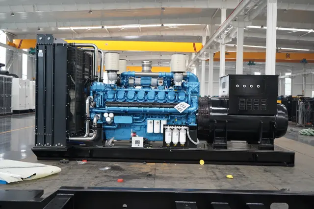 1500kW Weichai equipped with Inge open frame unit configuration diagram 2