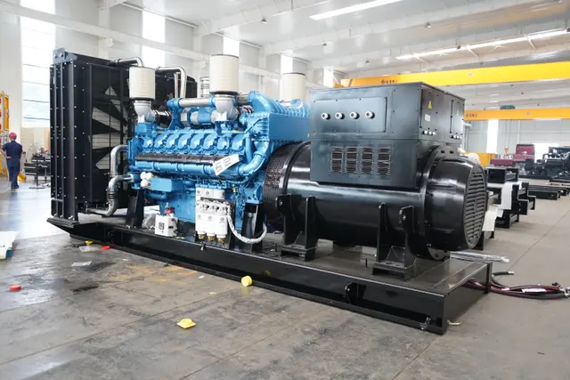 1500kW Weichai equipped with Inge open frame unit configuration diagram 3