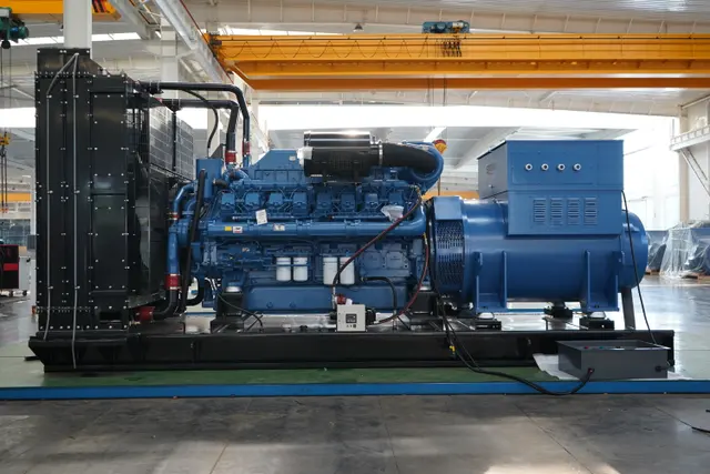 1500kW Yuchai equipped with Inge open frame unit
