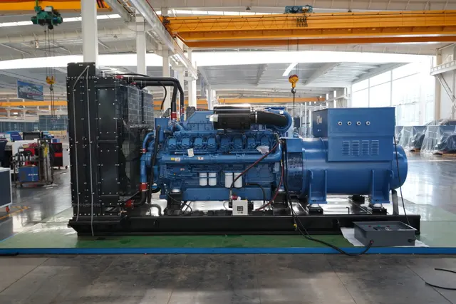 Yuchai de 1500kW equipado con diagrama de configuración 2 de la unidad de marco abierto Inge