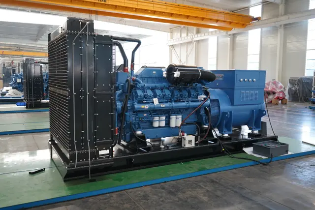Yuchai de 1500kW equipado con diagrama de configuración de unidad de marco abierto Inge 4