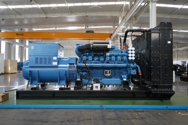 Yuchai de 1500kW equipado con diagrama de configuración de unidad de marco abierto Inge 5
