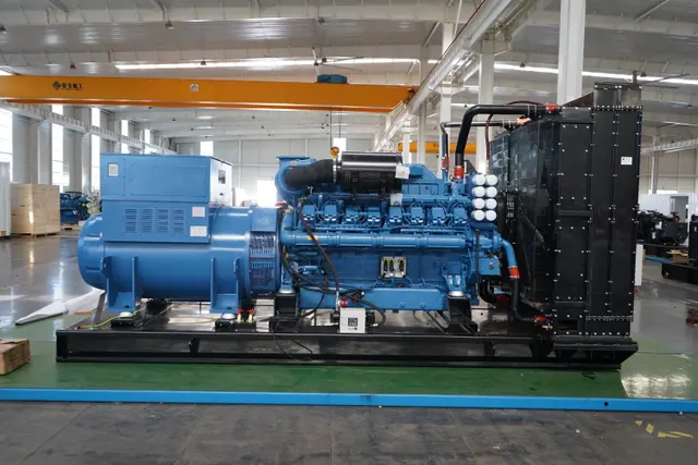Yuchai de 1500kW equipado con diagrama de configuración de unidad de marco abierto Inge 6