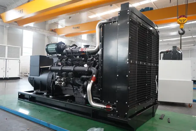 1800kW Cummins open frame unit configuration diagram 3