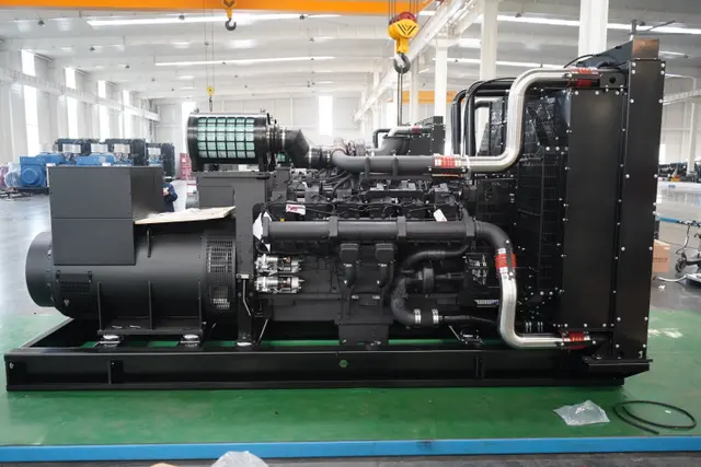 1800kW Cummins open frame unit configuration diagram 5