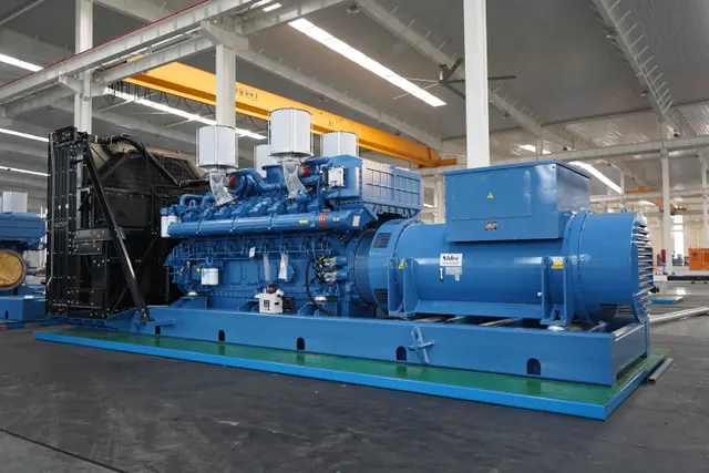 1800kW Yuchai equipped with Leroy-Somer open-frame unit configuration diagram 3