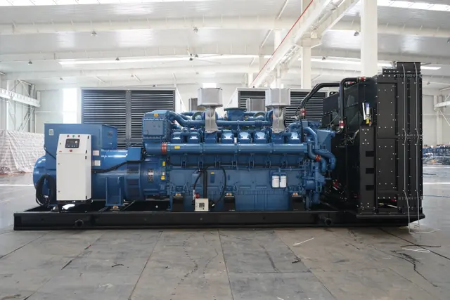 2000kW Yuchai equipped with Inge open frame unit II