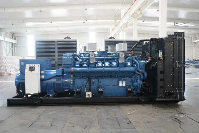 Yuchai de 2000 kW equipado con diagrama de configuración 3 de la unidad de marco abierto II Inge