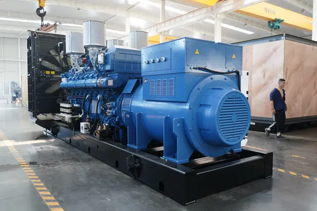 2000kW Yuchai equipped with Inge open frame unit