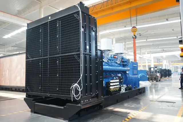 Yuchai de 2000 kW equipado con diagrama de configuración 3 de la unidad de marco abierto Inge