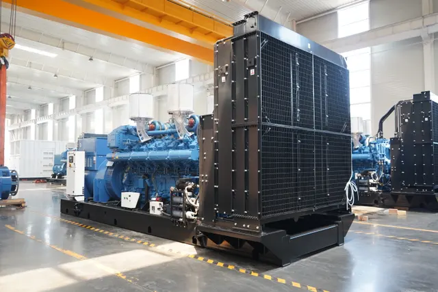 Yuchai de 2000 kW equipado con diagrama de configuración de unidad de marco abierto Inge 6