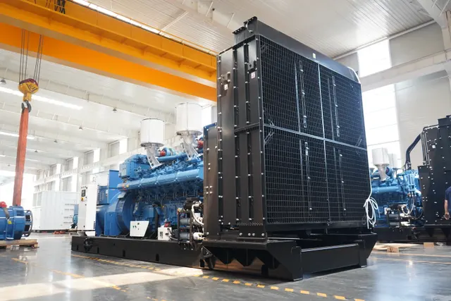 Yuchai de 2000 kW equipado con diagrama de configuración de unidad de marco abierto Inge 7