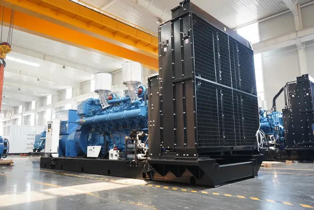 Yuchai de 2000 kW equipado con diagrama de configuración de unidad de marco abierto Inge 8