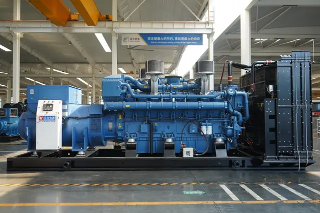2400kW Yuchai equipped with Inge open frame unit configuration diagram 3