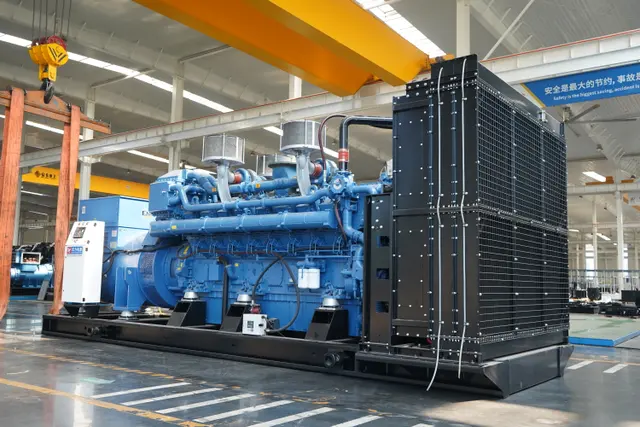 2400kW Yuchai equipped with Inge open frame unit configuration diagram 6