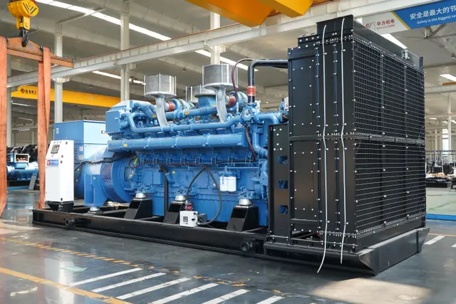 2400kW Yuchai equipped with Inge open frame unit configuration diagram 7