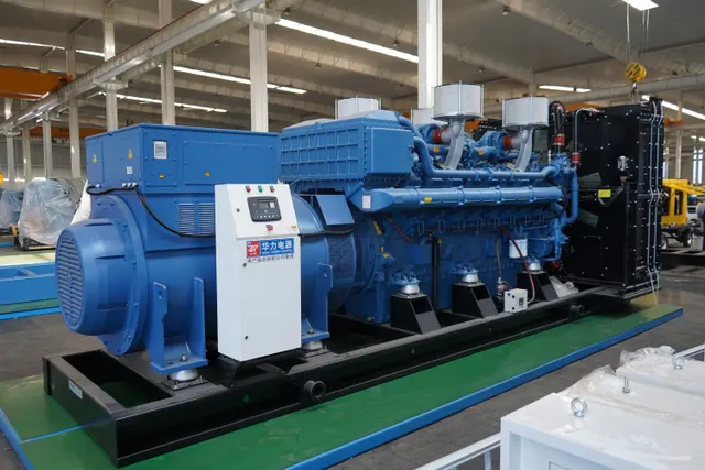 2400kW Yuchai equipped with Inge open frame unit configuration diagram 9