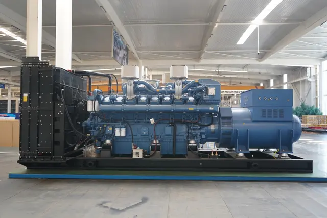 2400kW Yuchai equipped with Inge open frame unit configuration diagram 10