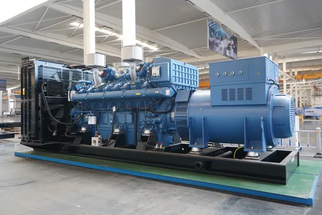 2400kW Yuchai equipped with Inge open frame unit configuration diagram 11