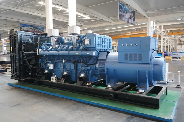 2400kW Yuchai equipped with Inge open frame unit configuration diagram 12