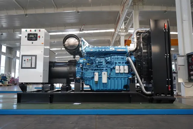 600kW Weichai open frame unit