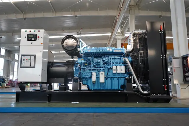 Diagrama de configuración 2 de la unidad de marco abierto Weichai de 600kW