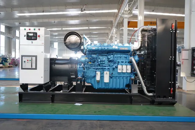 Diagrama de configuración 3 de la unidad de marco abierto Weichai de 600kW