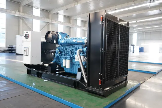 Diagrama de configuración 4 de la unidad de marco abierto Weichai de 600kW