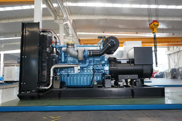 Diagrama de configuración 5 de la unidad de marco abierto Weichai de 600 kW