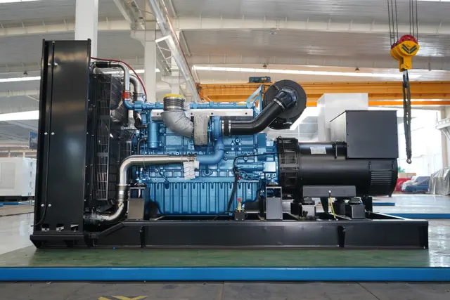 Diagrama de configuración de la unidad de marco abierto Weichai de 600 kW 6