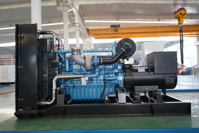 Diagrama de configuración de la unidad de marco abierto Weichai de 600kW 7