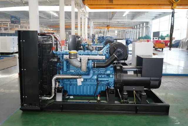 Diagrama de configuración de la unidad de marco abierto Weichai de 600kW 9