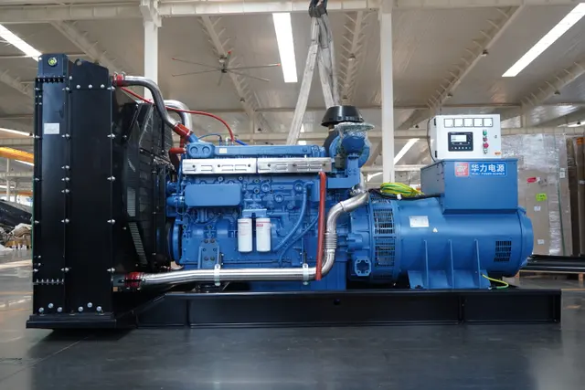 Yuchai de 650 kW equipado con el diagrama de configuración 2 de la unidad de marco abierto Deco