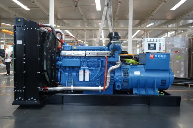 Yuchai de 650 kW equipado con el diagrama de configuración 4 de la unidad de marco abierto Deco