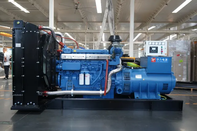 Yuchai de 650 kW equipado con el diagrama de configuración 5 de la unidad de marco abierto Deco
