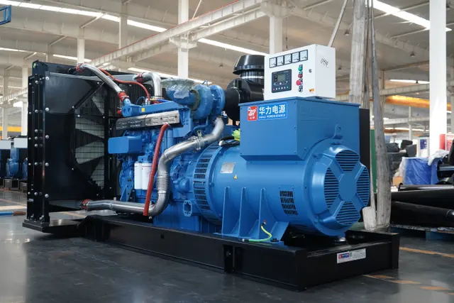 Yuchai de 650 kW equipado con el diagrama de configuración 6 de la unidad de marco abierto Deco